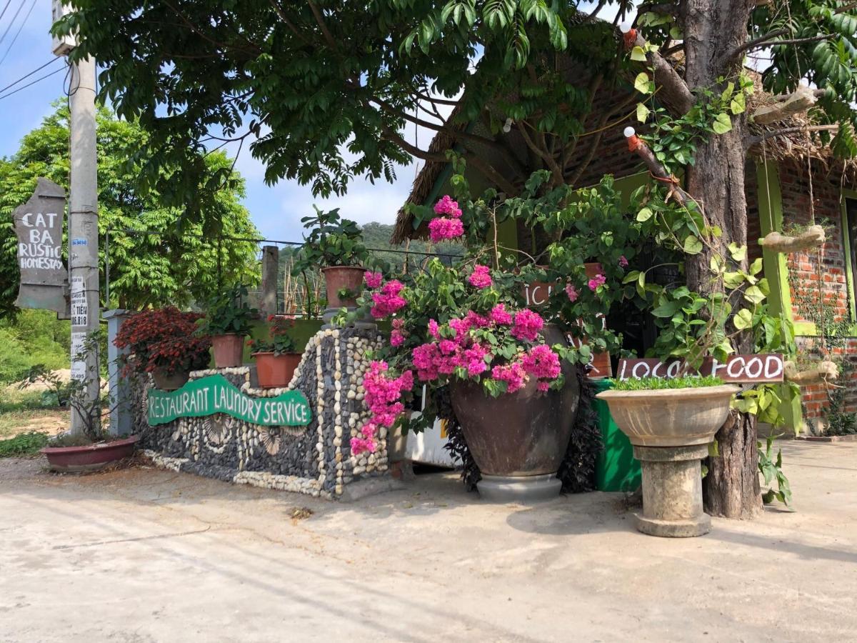 Cat Ba Rustic Homestay Hien Hao Exterior foto